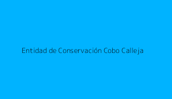 Entidad de Conservación Cobo Calleja